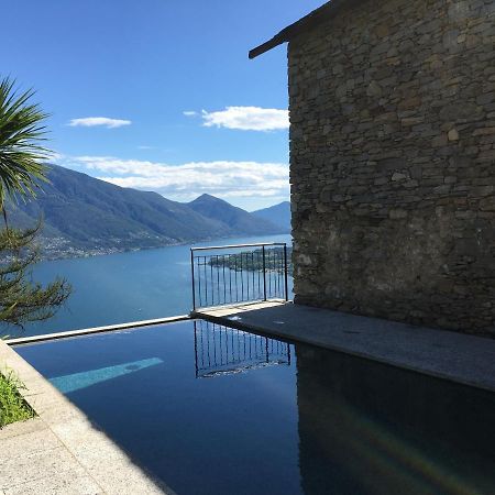 Rustico Resa: Brione Sopra Minusio Villa Eksteriør billede