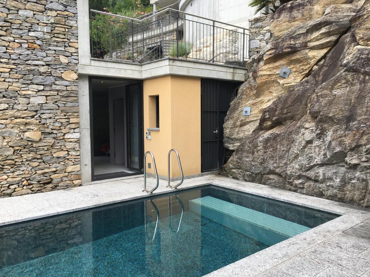 Rustico Resa: Brione Sopra Minusio Villa Eksteriør billede