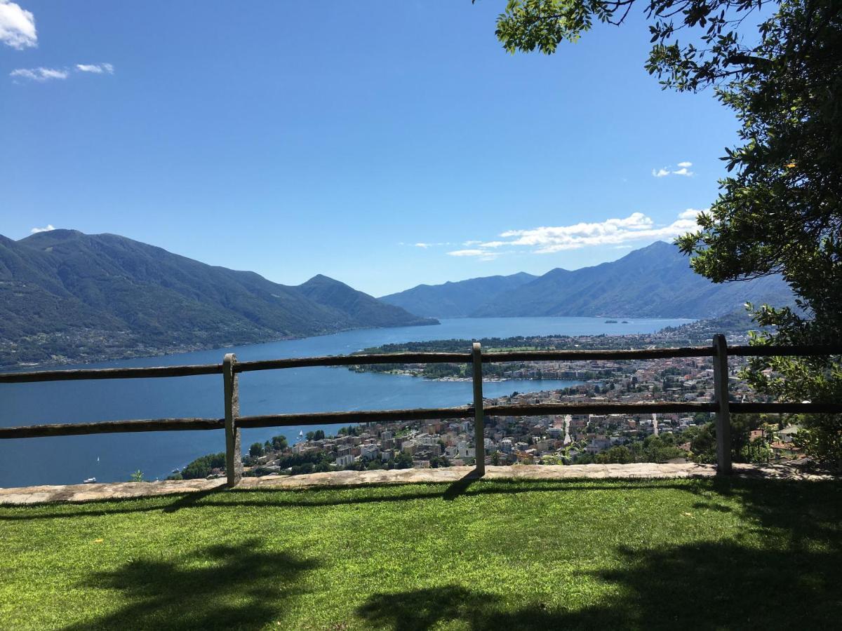 Rustico Resa: Brione Sopra Minusio Villa Eksteriør billede