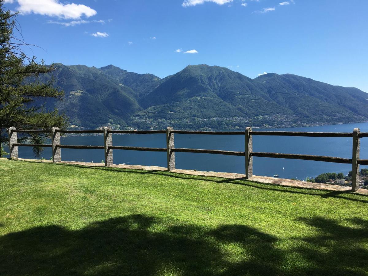 Rustico Resa: Brione Sopra Minusio Villa Eksteriør billede